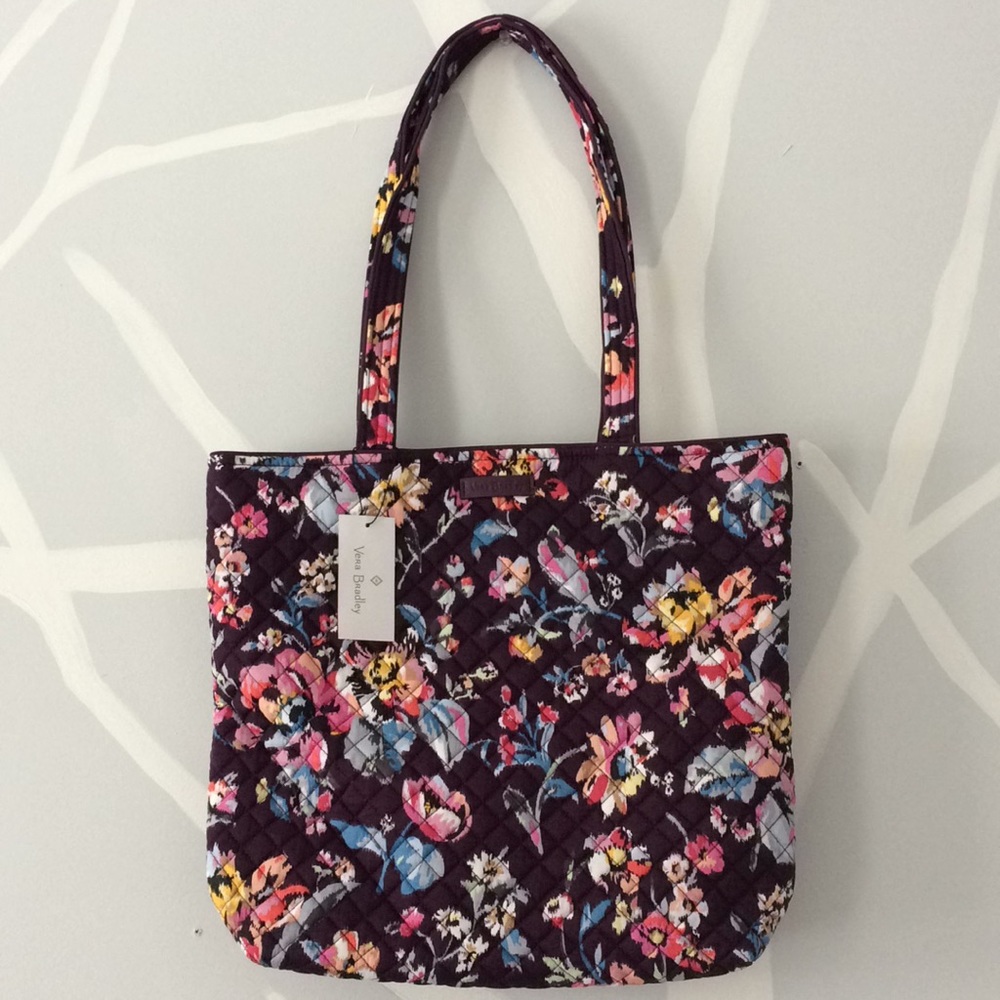NWT Vera Bradley Tote bag and Zip ID bundle Indiana Rose - Picture 8 of 10